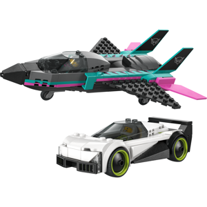Lego City Jet and Car Chase Set
